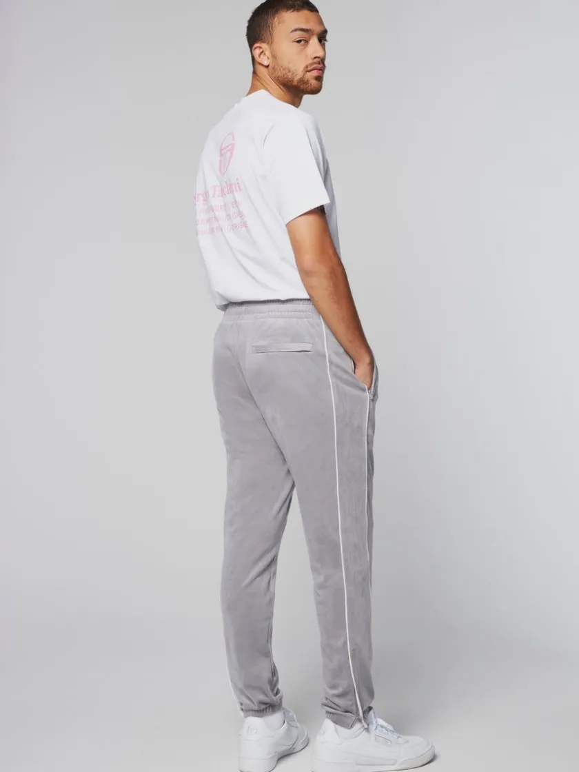 sovana_velour_track_pant_sleet_2.webp Online Sovana Velour Track Pant- Sleet Velour