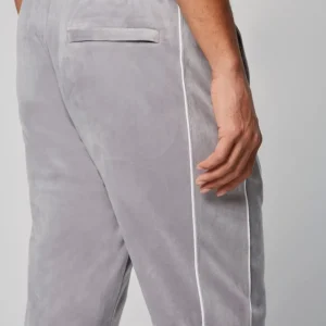 Online Sovana Velour Track Pant- Sleet Velour