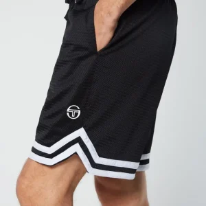 Online Spazio Banda Mesh Short- Black Beauty Matching Separates