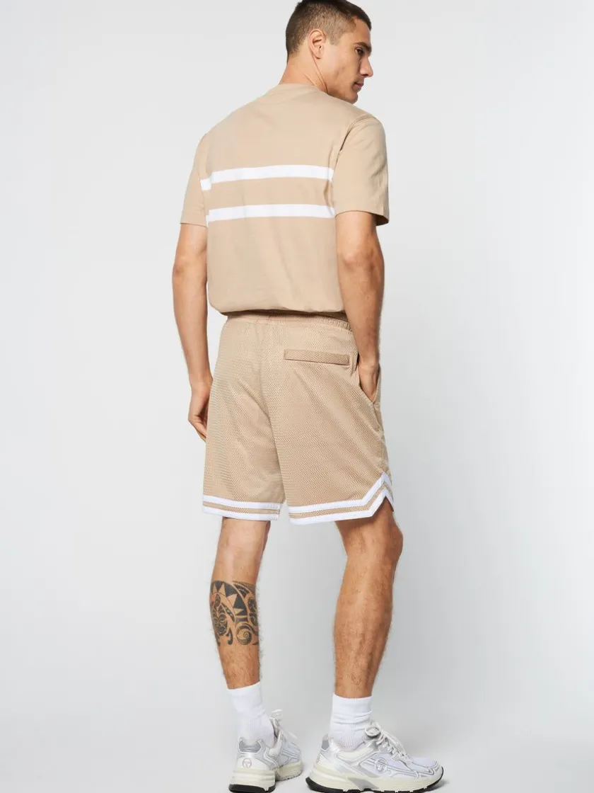 spazio_banda_mesh_short_humus_3.webp Discount Spazio Banda Mesh Short- Humus View All