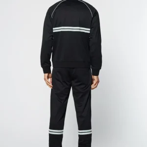 Fashion Spazio Dallas Track Jacket- Black Beauty Jackets