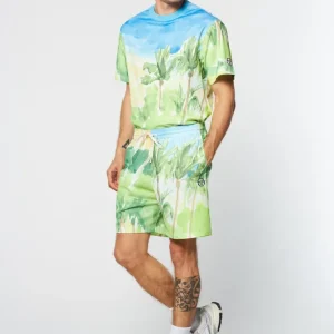 Outlet Spazio Shorts- Multi Print Matching Separates