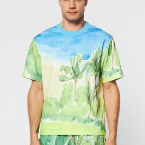 Online Spazio T-Shirt- Multi Print T-Shirts