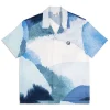 Shop Spiaggia Cabana Shirt- Maritime Blue/ Multi T-Shirts