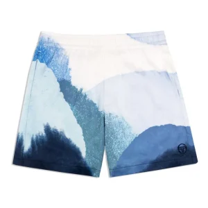 Shop Spiaggia Cabana Short- Maritime Blue/ Multi Shorts And Swim