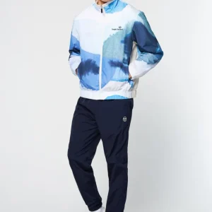 Store Spiaggia Track Jacket- Maritime Blue/ Multi Tracksuits