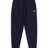 Shop Spiaggia Track Pant- Maritime Blue Nylon