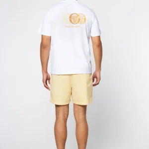 Shop Tenda T-Shirt- Brilliant White/ Tangerine The Essentials
