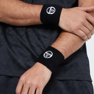 Online Tennis Wristband-Black For The Court