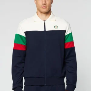 Cheap Tomme Track Top- Maritime Blue Jackets