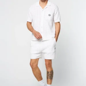 Flash Sale Ulivo Crochet Shirt- Brilliant White T-Shirts