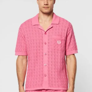 Discount Ulivo Crochet Shirt- Wild Rose Matching Separates