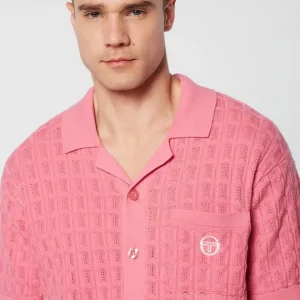 Hot Ulivo Crochet Shirt- Wild Rose View All