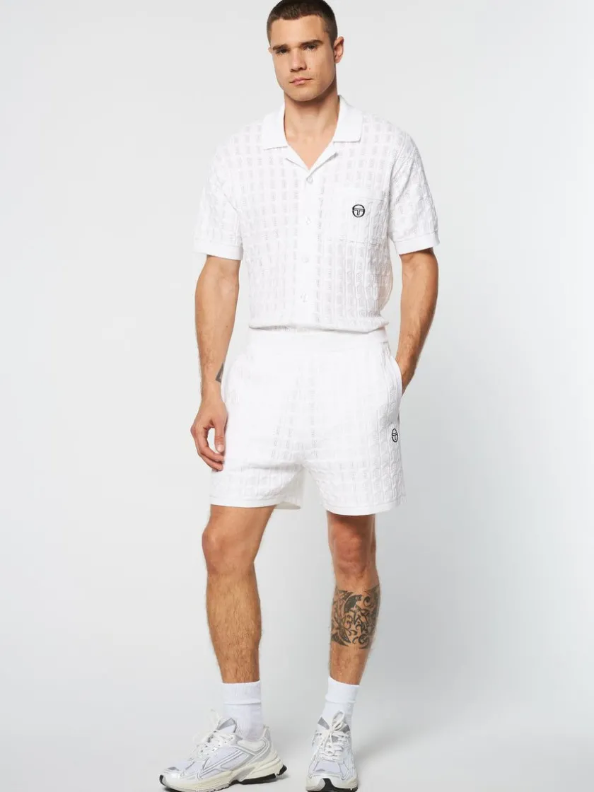 ulivo_crochet_short_brilliant_white_2-3.webp Online Ulivo Crochet Short- Brilliant White Knitwear