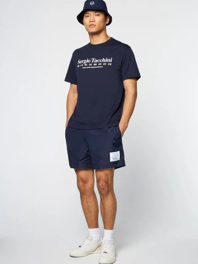 vacanza_bucket_hat_maritime_blue_3-4.webp Outlet Vacanza Bucket Hat- Maritime Blue Nylon