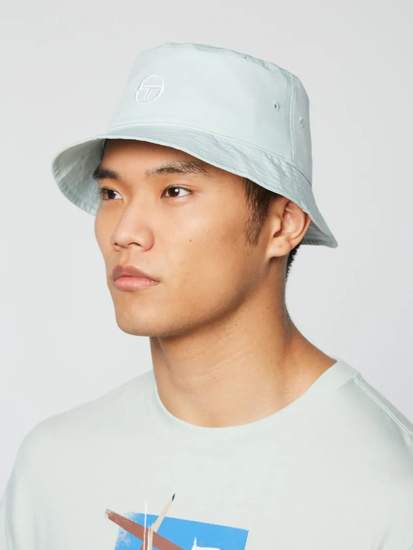 vacanza_bucket_hat_surf_spray_3-4.webp Shop Vacanza Bucket Hat- Surf Spray Nylon