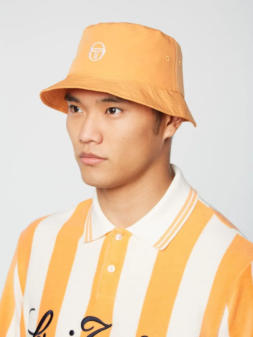 vacanza_bucket_hat_tangerine_3-4.webp Cheap Vacanza Bucket Hat- Tangerine For The Court