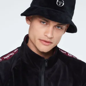 Cheap Velour Bucket Hat-Black Headwear