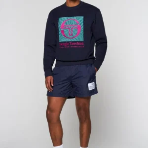 Fashion Warp Crewneck- Maritime Blue Sweatshirts And Hoodies