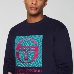 Clearance Warp Crewneck- Maritime Blue View All