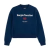 Best Women'S Linea Sport Crewneck- Maritime Blue For The Court