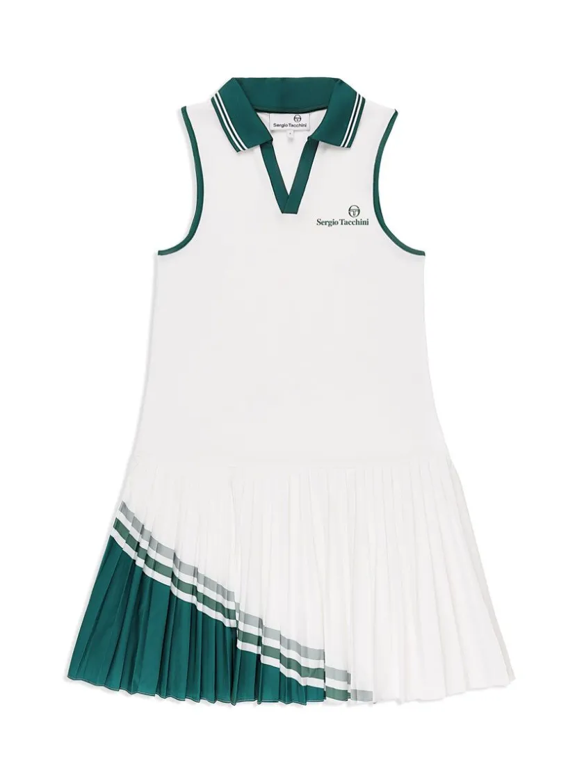 womens_monza_tennis_dress_brilliant_white_0.webp Sale Women'S Monza Tennis Dress- Brilliant White Dresses