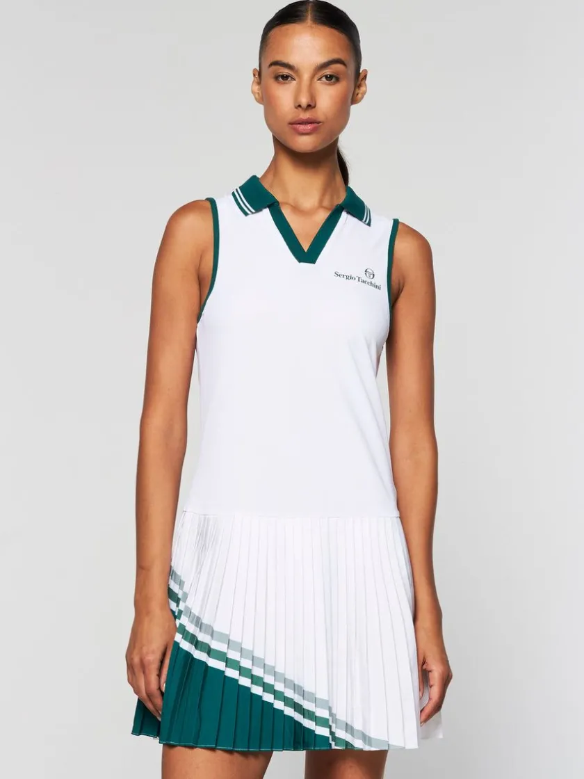 womens_monza_tennis_dress_brilliant_white_1.webp Sale Women'S Monza Tennis Dress- Brilliant White Dresses