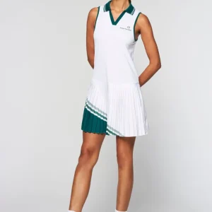 Sale Women'S Monza Tennis Dress- Brilliant White Dresses