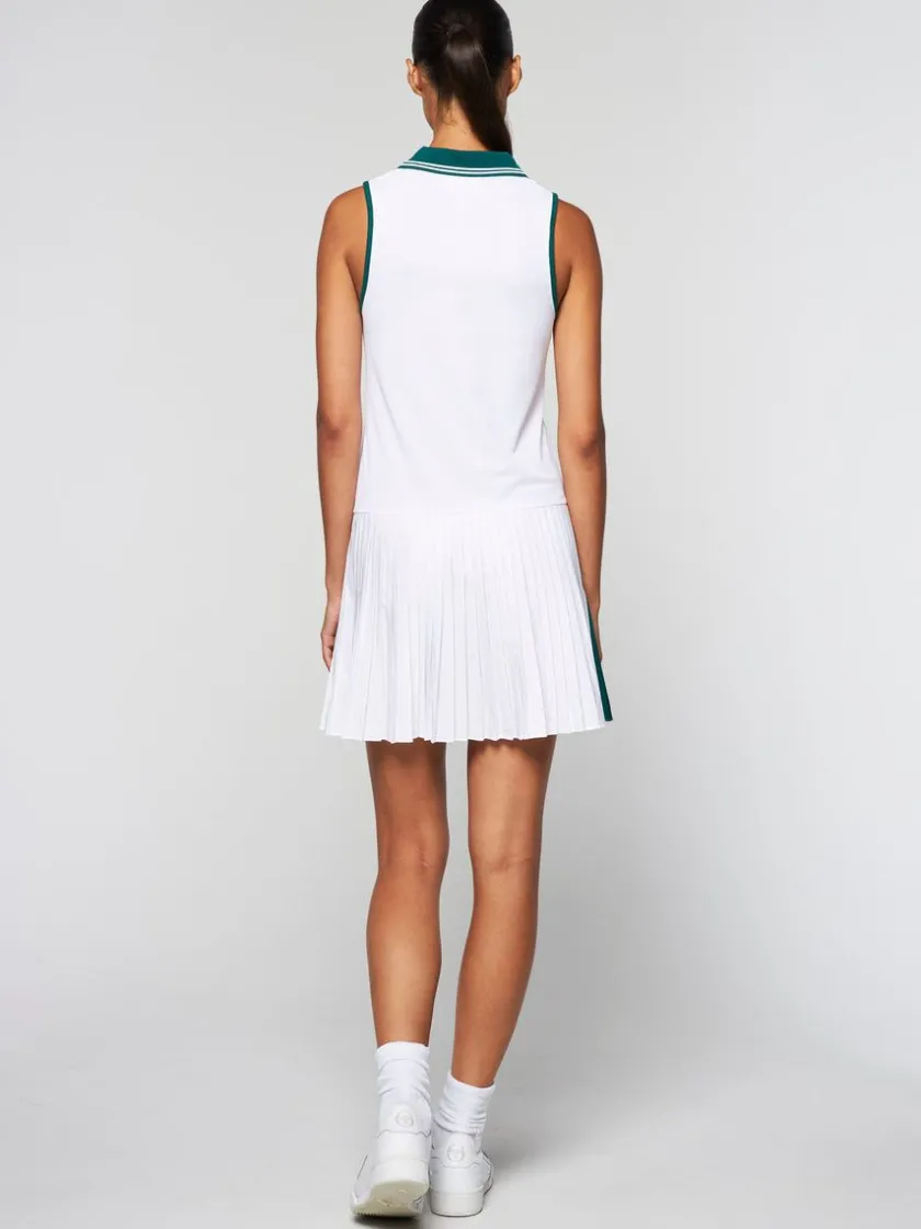 womens_monza_tennis_dress_brilliant_white_3.webp Sale Women'S Monza Tennis Dress- Brilliant White Dresses
