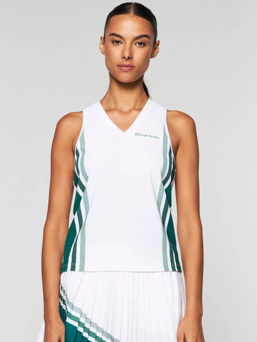 womens_monza_tennis_tank_brilliant_white_1-1.webp Discount Women'S Monza Tennis Tank- Brilliant White Tops And Sports Bras