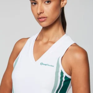 Discount Women'S Monza Tennis Tank- Brilliant White Tops And Sports Bras