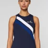 Best Sale Women'S Ortica Tennis Tank- Maritime Blue Tops And Sports Bras