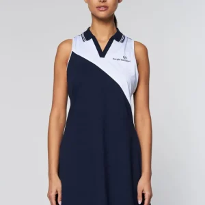 Outlet Women'S Vigentino Tennis Dress- Maritime Blue Dresses