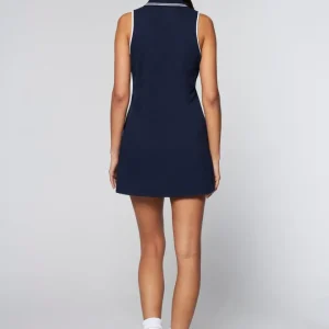 Outlet Women'S Vigentino Tennis Dress- Maritime Blue Dresses