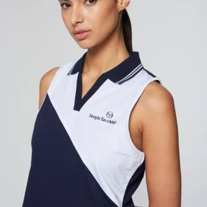 Outlet Women'S Vigentino Tennis Dress- Maritime Blue Dresses