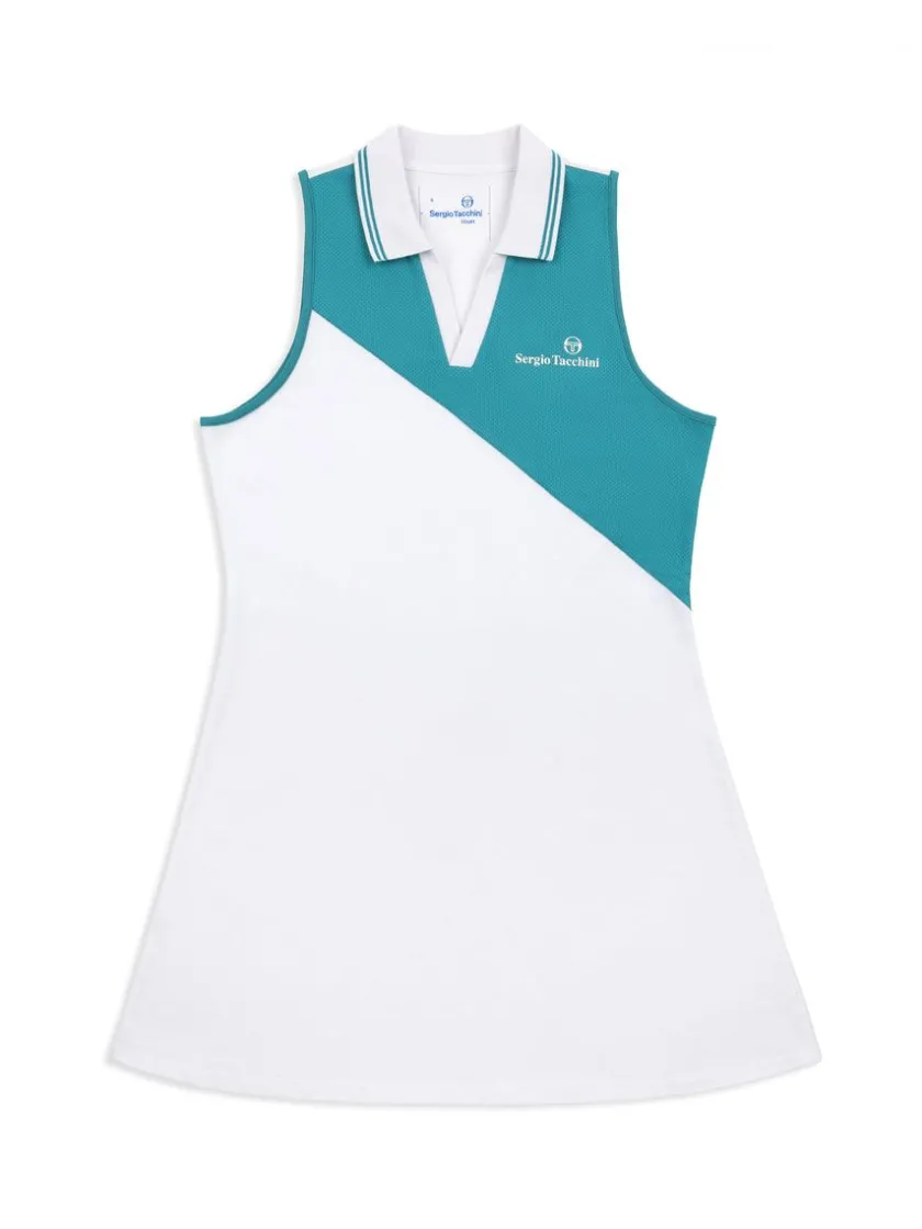 womens_vigentino_tennis_dress_white_0.webp Shop Women'S Vigentino Tennis Dress- White Dresses