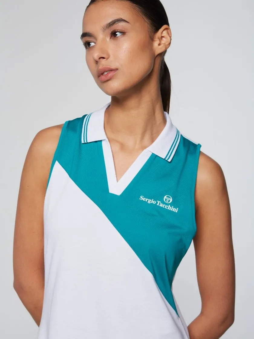 womens_vigentino_tennis_dress_white_4.webp Shop Women'S Vigentino Tennis Dress- White Dresses