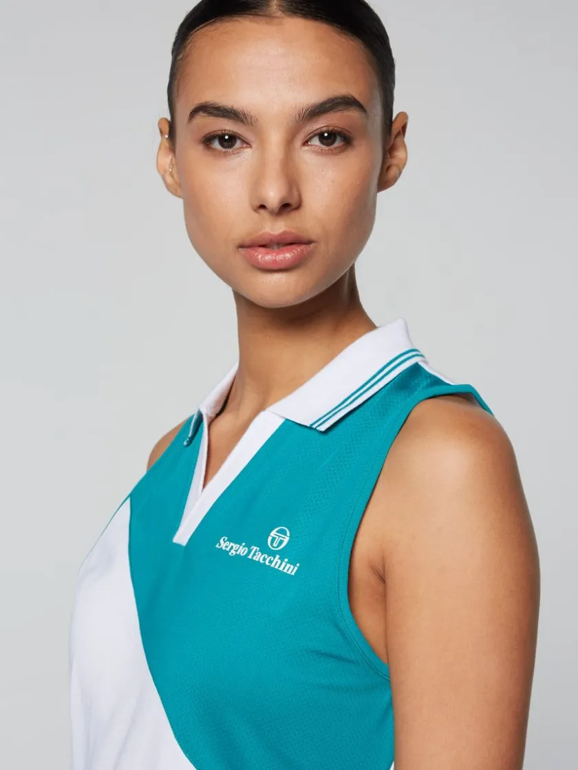 womens_vigentino_tennis_dress_white_5.webp Shop Women'S Vigentino Tennis Dress- White Dresses