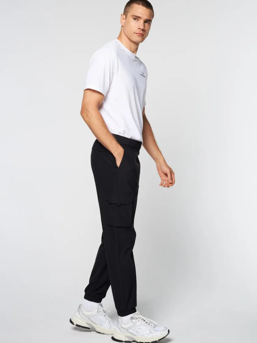 woven_cargo_jogger_pants_black_3-1.webp Shop Woven Cargo Jogger Pants- Black Pants And Sweatpants