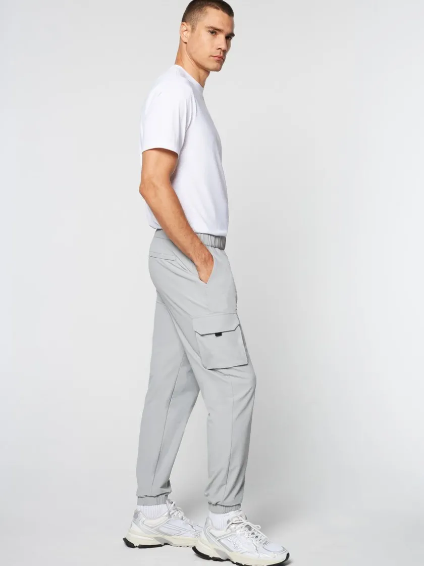 woven_cargo_jogger_pants_heather_grey_3-2.webp Outlet Woven Cargo Jogger Pants- Heather Grey Nylon