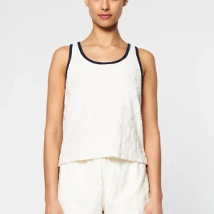 Discount Zona Tank- Gardenia For The Court