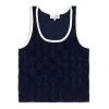 Hot Zona Tank- Maritime Blue Tops And Sports Bras