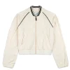 Fashion Zona Track Jacket- Gardenia For The Court